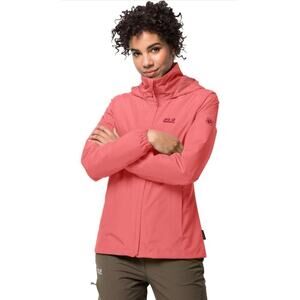 Jack Wolfskin Women’s Stormy Point Jacket‎ - Color Desert Rose - size S